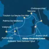 Italia, Francia, Spagna, Isole Baleari