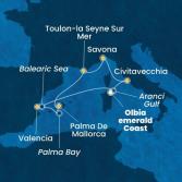 Italia, Francia, Isole Baleari, Spagna