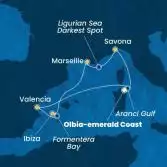 Italia, Spagna, Isole Baleari, Francia