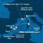 Italia, Spagna, Isole Baleari, Francia