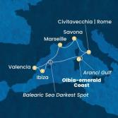 Italia, Francia, Isole Baleari, Spagna