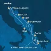 Italia, Croazia, Grecia
