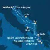 Italia, Grecia, Montenegro, Croazia