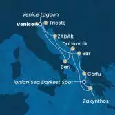 Italia, Croazia, Grecia, Montenegro