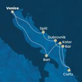 Italia, Montenegro, Grecia, Croazia