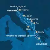 Italia, Croazia, Grecia, Montenegro