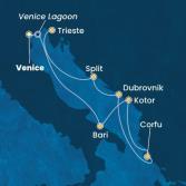 Italia, Montenegro, Grecia, Croazia