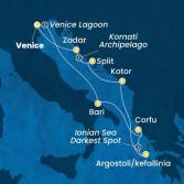 Italia, Grecia, Montenegro, Croazia