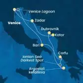 Italia, Grecia, Croazia, Montenegro
