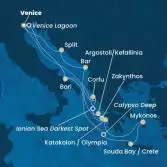 Italia, Grecia, Montenegro, Croazia