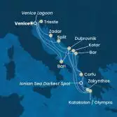 Italia, Croazia, Grecia, Montenegro