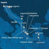 Italia, Grecia, Montenegro