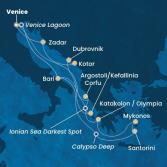 Italia, Grecia, Croazia, Montenegro