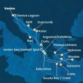 Italia, Grecia, Montenegro, Croazia