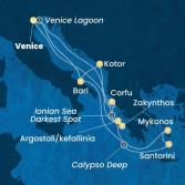 Italia, Montenegro, Grecia