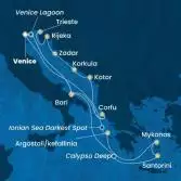 Italia, Grecia, Montenegro