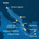 Italia, Grecia, Montenegro