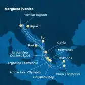 Italia, Grecia, Montenegro