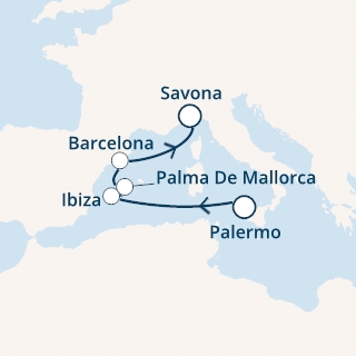 Italia, Isole Baleari, Spagna
