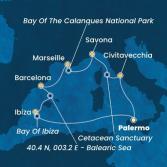 Italia, Francia, Spagna, Isole Baleari