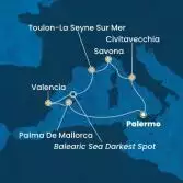 Italia, Francia, Spagna, Isole Baleari