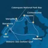Italia, Francia, Isole Baleari, Spagna