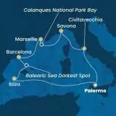 Italia, Francia, Spagna, Isole Baleari