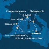 Italia, Francia, Spagna, Isole Baleari