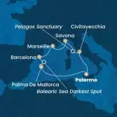 Italia, Francia, Spagna, Isole Baleari