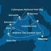 Italia, Francia, Spagna, Isole Baleari