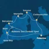 Italia, Francia, Spagna, Isole Baleari