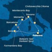 Italia, Francia, Spagna, Isole Baleari