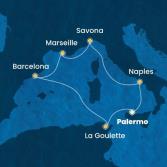 Italia, Tunisia, Spagna, Francia