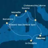 Italia, Francia, Spagna, Tunisia