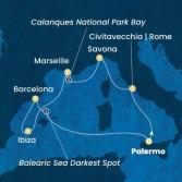 Italia, Francia, Isole Baleari, Spagna