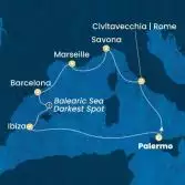 Italia, Francia, Spagna, Isole Baleari