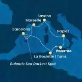 Italia, Tunisia, Spagna, Francia
