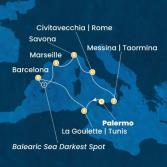 Italia, Tunisia, Spagna, Francia