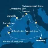 Italia, Francia, Spagna, Isole Baleari
