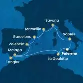 Italia, Tunisia, Marocco, Spagna, Francia