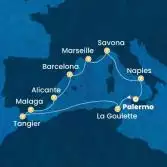 Italia, Tunisia, Marocco, Spagna, Francia