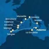 Italia, Tunisia, Marocco, Spagna, Francia