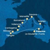 Italia, Tunisia, Spagna, Marocco, Francia