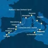 Italia, Tunisia, Marocco, Spagna, Francia