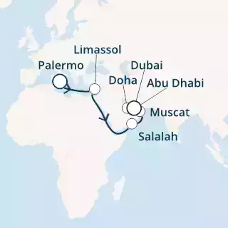 Italia, Cipro, Oman, Emirati Arabi Uniti