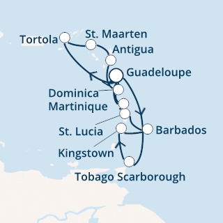 Antille, Trinidad e Tobago, Isole Vergini, Dominica