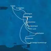 Antille, Isole Vergini, Trinidad e Tobago, Dominica