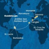 Antille, Isole Canarie, Marocco, Spagna, Francia, Italia