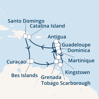 Antille, Trinidad e Tobago, Dominica, Repubblica Dominicana