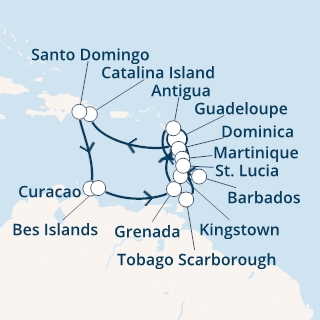 Antille, Repubblica Dominicana, Dominica, Trinidad e Tobago